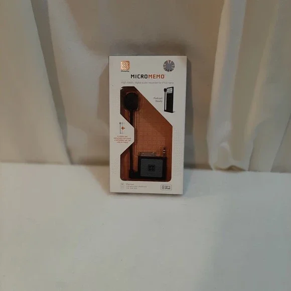 Enregistreur Audio Numérique XtremeMac MicroMemo - Compatible IPod Nano 2G - Micro Détachable - Neuf